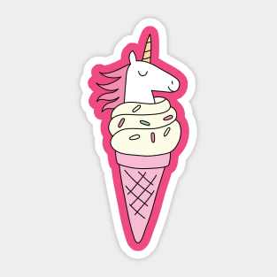 Uni - Cone Sticker